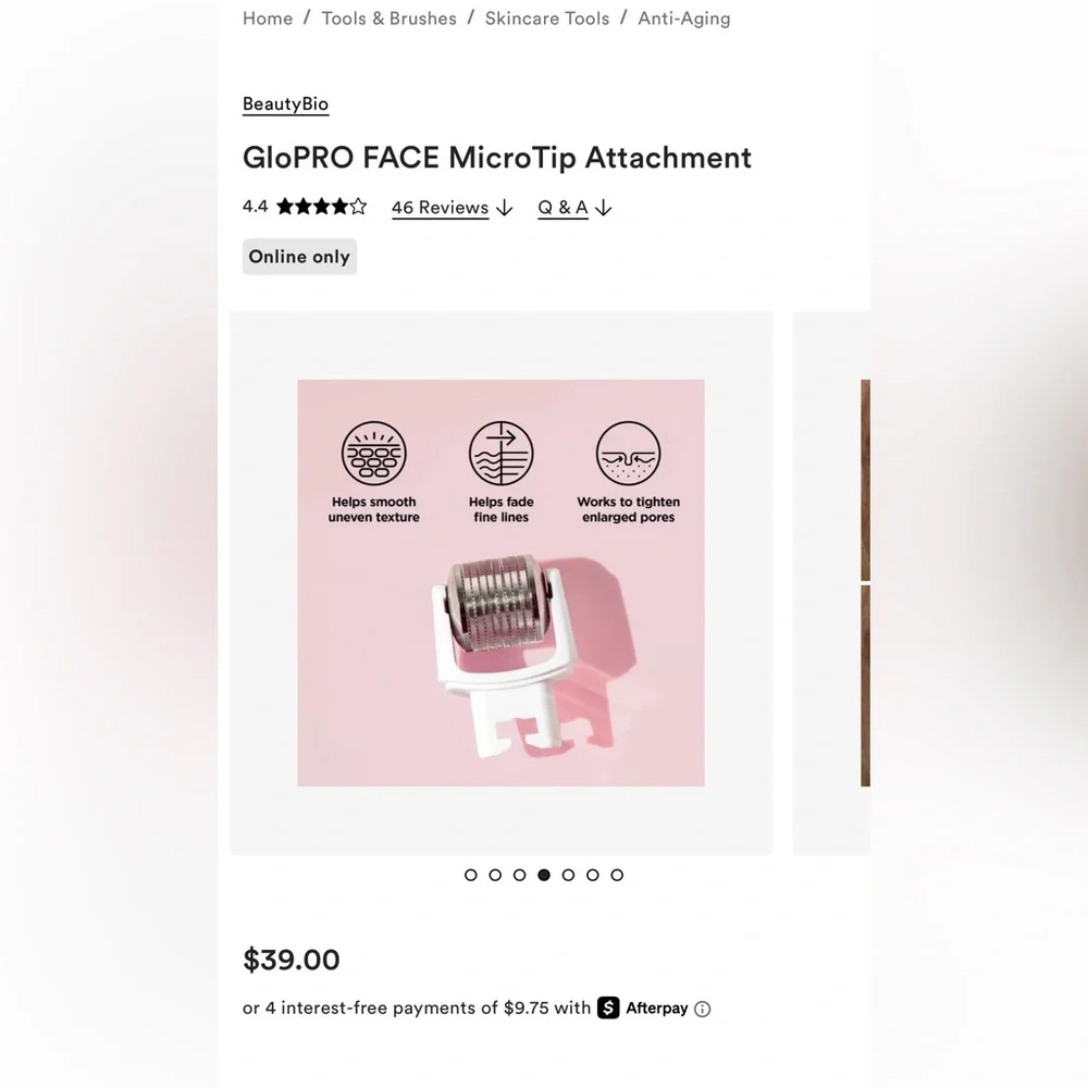 BeautyBio Microneedling Tool Set